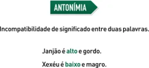 Antonímia Antonímia