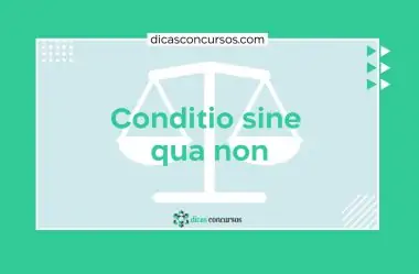 Conditio sine qua non
