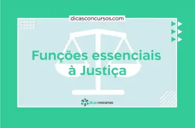 Funções essenciais à Justiça