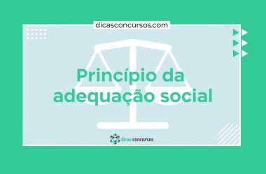 Princípio da adequação social