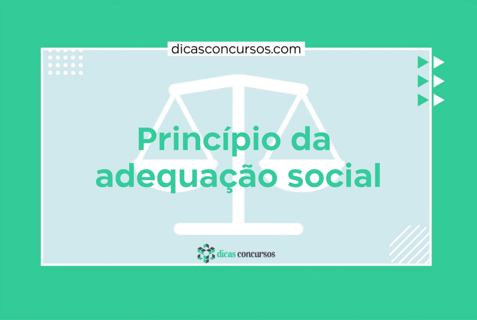 Princípio da adequação social