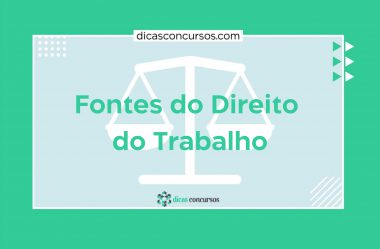 Fontes do Direito do Trabalho