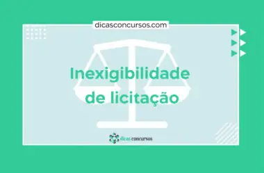 Inexigibilidade de licitação