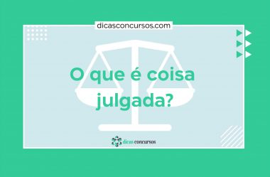 O que é coisa julgada?