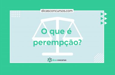 O que é perempção?