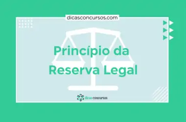 Princípio da reserva legal