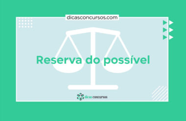 Reserva do possível