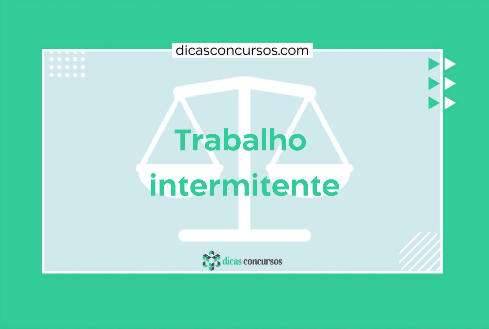 Trabalho intermitente