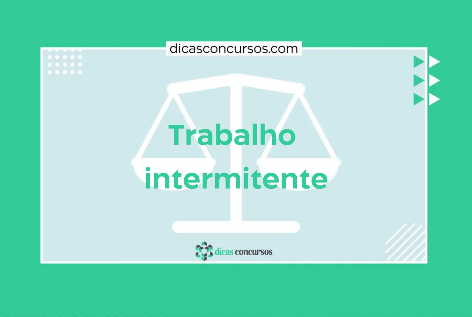 Trabalho intermitente