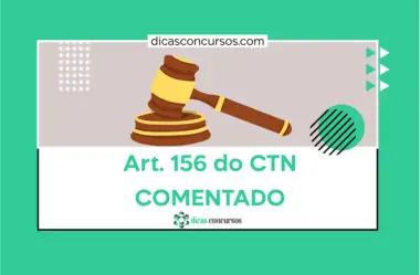 Art. 156 do CTN [COMENTADO]