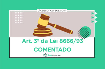 Art 3 da Lei 8666