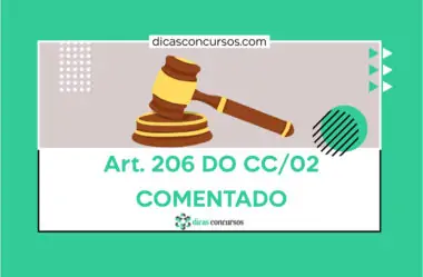 Art. 206 do CC [COMENTADO]