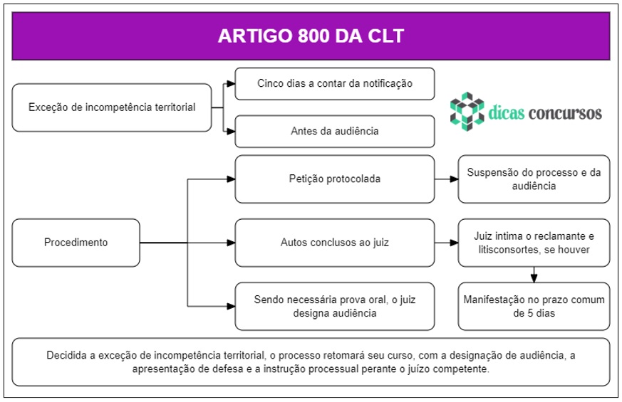 Art 800 da CLT - Comentado